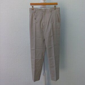 Zara Pants Men's Slim French Pocket 30 Khaki Color NEW